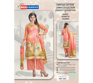 Bexi Printed Cotton Lawn Collection BF-118/1